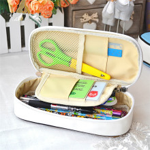 Wholesales Custom Fancy Promotional Kids PU Leather Pencil Case